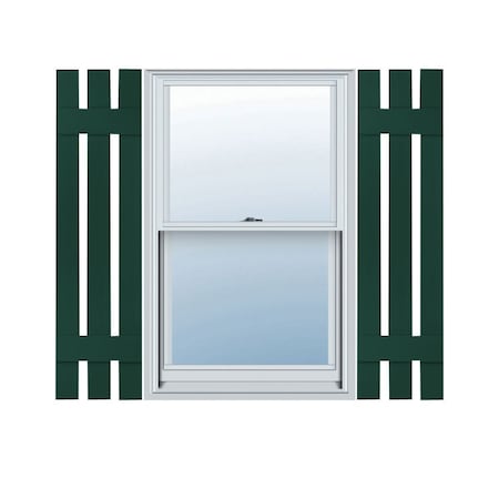 Ekena Millwork Mid-America Vinyl, TailorMade Three Board Spaced (2 Batten), Board-n-Batten Shutters, S31248122, PR S31248122